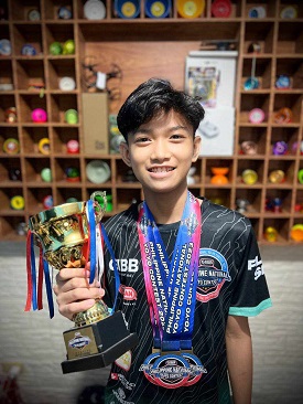 Congratulations to Sotto Jazper won the X Division Champion of the 2023 PH National Yo-yo Championship !